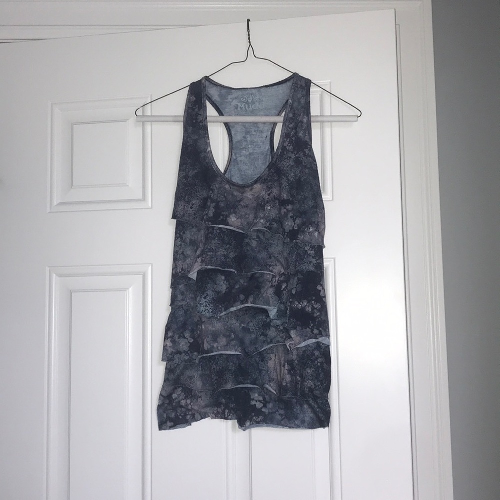 Ruffle tank top